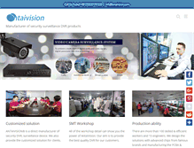 Tablet Screenshot of antaivision.com